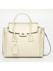 Victor & Hugo Paris Leren handtas "Jane" crème - (B)36 x (H)35 x (D)24 cm