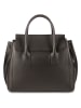 Victor & Hugo Paris Leder-Henkeltasche "Jane" in Schwarz - (B)36 x (H)35 x (T)24 cm
