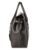 Victor & Hugo Paris Leder-Henkeltasche "Jane" in Schwarz - (B)36 x (H)35 x (T)24 cm