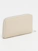 Victor & Hugo Paris Skórzany portfel "Kaya" w kolorze kremowym - 19,5 x 10,5 x 2 cm