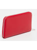 Victor & Hugo Paris Leder-Geldbörse "Kaya" in Rot - (B)19,5 x (H)10,5 cm