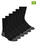 Skechers 6er-Set: Socken in Schwarz/ Anthrazit