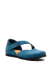 Comfortfusse Leren ballerina's donkerblauw