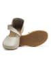 Comfortfusse Leren ballerina's beige