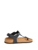 Comfortfusse Leren teensandalen donkerblauw