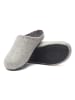 Comfortfusse Wollen pantoffels grijs