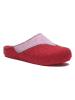 Comfortfusse Woll-Hausschuhe in Rosa/ Rot