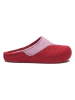 Comfortfusse Woll-Hausschuhe in Rosa/ Rot