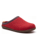 Comfortfusse Wollen pantoffels "Scoti" rood