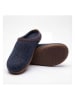 Comfortfusse Wollen pantoffels "Scoti" donkerblauw