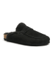 Comfortfusse Leren clogs "Snug" zwart