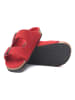 Comfortfusse Slippers rood