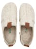 Comfortfusse Wollen pantoffels beige
