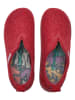 Comfortfusse Woll-Hausschuhe in Rot