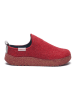 Comfortfusse Hausschuhe in Rot