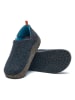 Comfortfusse Wollen pantoffels donkerblauw