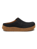Comfortfusse Leren clogs zwart