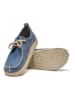 Comfortfusse Veterschoenen blauw