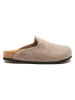 Comfortfusse Wollen pantoffels "Favor" beige