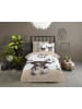 Pure Microvezel beddengoedset "Yuan" beige/wit