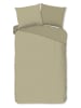 Pure Microvezel beddengoedset "Haarlem" beige