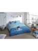 Pure Microvezel beddengoedset "Pure Orca" blauw