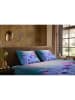 Pure Microvezel beddengoedset "Davine" blauw/paars