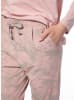 SHORT STORIES Pyjama-Hose in Rosa/ Grau