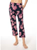 SHORT STORIES Pyjama-Hose in Schwarz/ Rosa