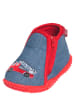 Playshoes Pantoffels blauw