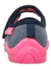 Playshoes Pantoffels donkerblauw/roze