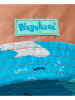 Playshoes Omkeerbare zonnehoed "Zeedieren" blauw/lichtbruin