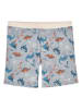 Playshoes Zwemshort "Dino" grijs/meerkleurig