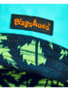 Playshoes Wende-Sonnenhut in Türkis/ Blau