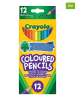 Crayola 12-delige set: kleurpotloden - vanaf 3 jaar