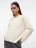 Vero Moda Sweter "Gold" w kolorze kremowym
