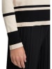 Betty Barclay Pullover in Creme/ Schwarz