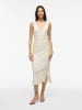 Vila Sukienka "Amalina" w kolorze kremowym