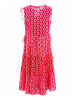 Zwillingsherz Kleid "Lise" in Pink/ Rot