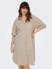 ONLY Carmakoma Kleid "Coco" in Beige