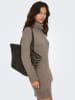 ONLY Strickkleid in Taupe