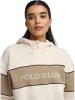 Polo Club Hoodie in Creme