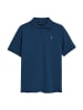Polo Club 3er-Set: Poloshirts in Hellblau/ Blau/ Dunkelblau