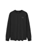 Polo Club Longsleeve in Schwarz