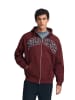 Polo Club Sweatjacke in Bordeaux
