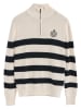 Polo Club Sweter w kolorze czarno-kremowym