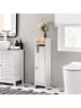 Songmics Badschrank in Weiß - (B)18 x (H)80 x (T)20 cm