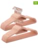 Songmics 30-delige set: kledinghangers lichtroze/roségoudkleurig - (B)43,5 x (H)22,5 cm