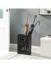 Songmics Schirmständer in Schwatz - (B)28 x (H)41 x (T)12 cm