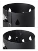 Songmics Schirmständer in Schwarz - (B)17 x (H)41 x (T)17 cm